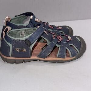 Keen Blue Sandals Newport Kids Closed Toe Gorpcore Water Hiking Shoes Kids Sz 3